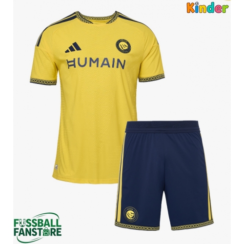 Al-Nassr Cristiano Ronaldo #7 Replik Heimtrikot Kinder 2026-27 Kurzarm (+ Kurze Hosen)
